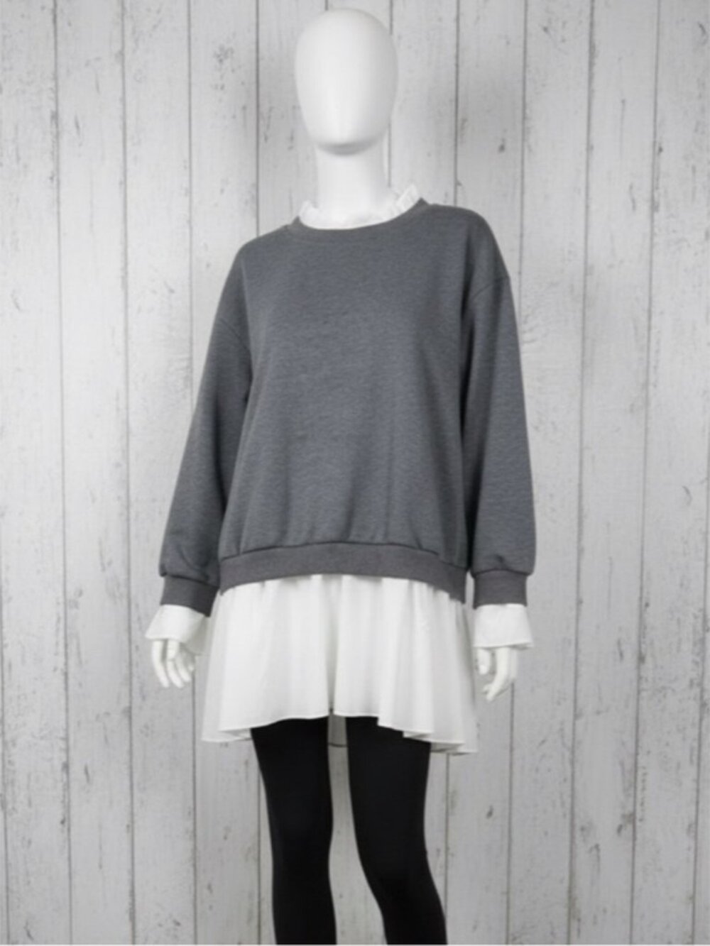 SHEIN Faux Layer Top